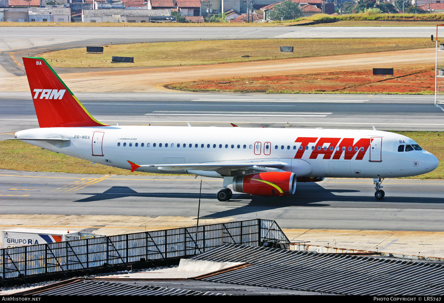 Aircraft Photo of PR-MBA | Airbus A320-232 | TAM Linhas Aéreas | AirHistory.net #377736