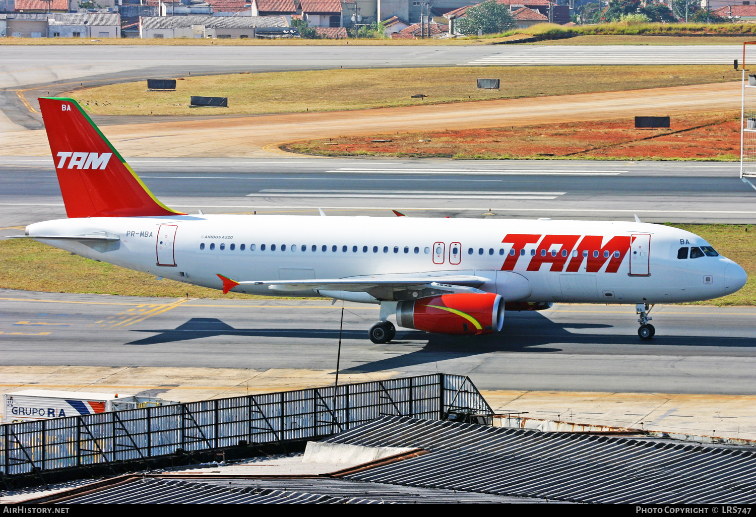 Aircraft Photo of PR-MBA | Airbus A320-232 | TAM Linhas Aéreas | AirHistory.net #377736