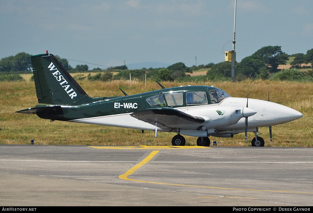 Aircraft Photo of EI-WAC | Piper PA-23-250 Aztec E | Westair | AirHistory.net #377745