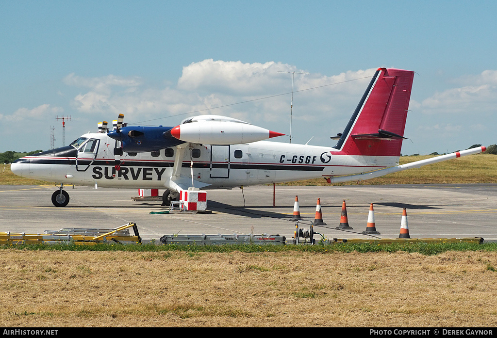 Aircraft Photo of C-GSGF | De Havilland Canada DHC-6-300 Twin Otter | Sander Geophysics | AirHistory.net #377748