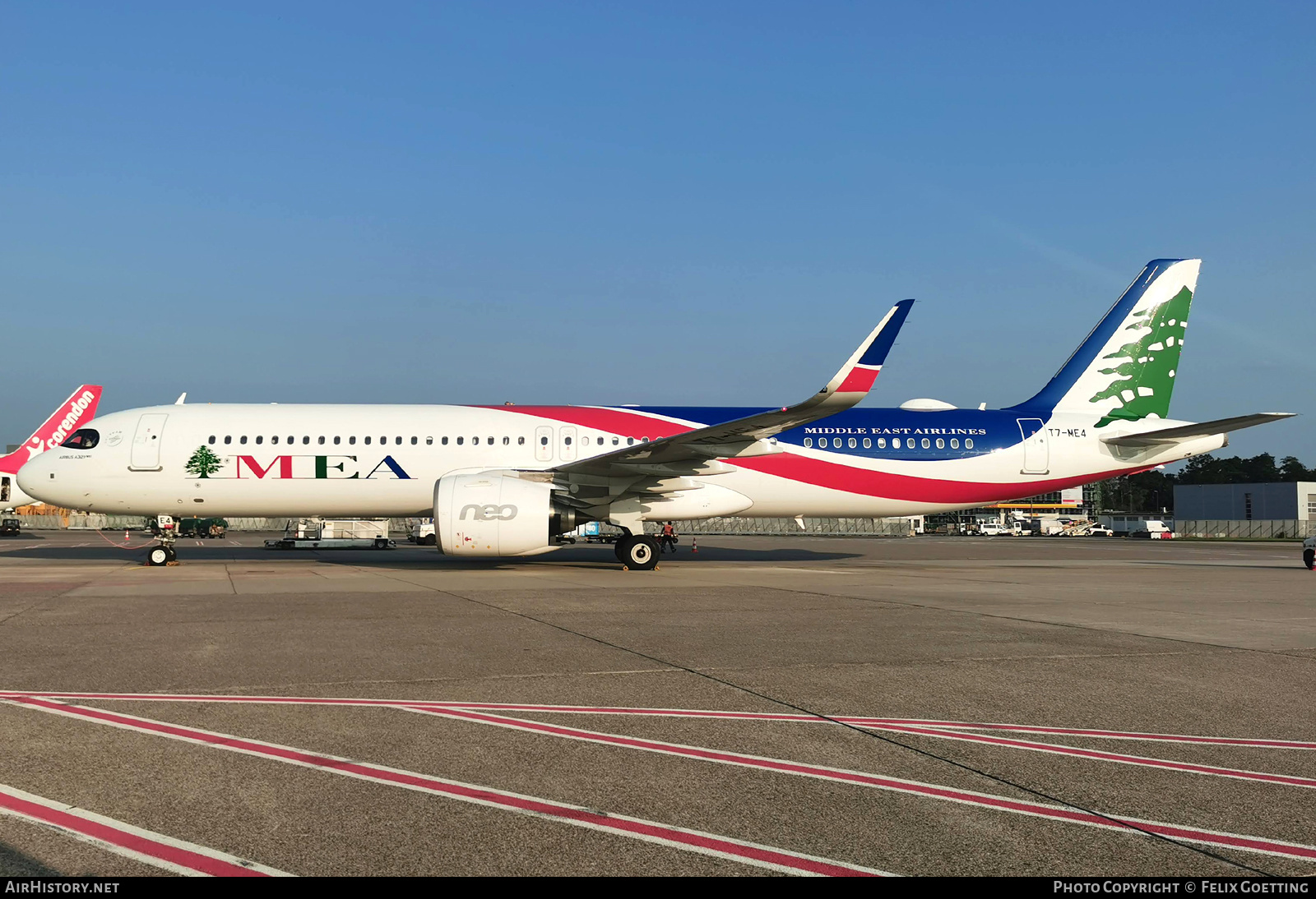 Aircraft Photo of T7-ME4 | Airbus A321-271NX | MEA - Middle East Airlines | AirHistory.net #377767