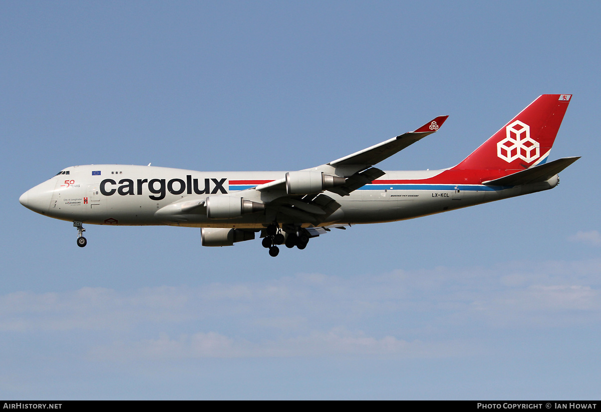Aircraft Photo of LX-KCL | Boeing 747-4HAF/ER/SCD | Cargolux | AirHistory.net #377797
