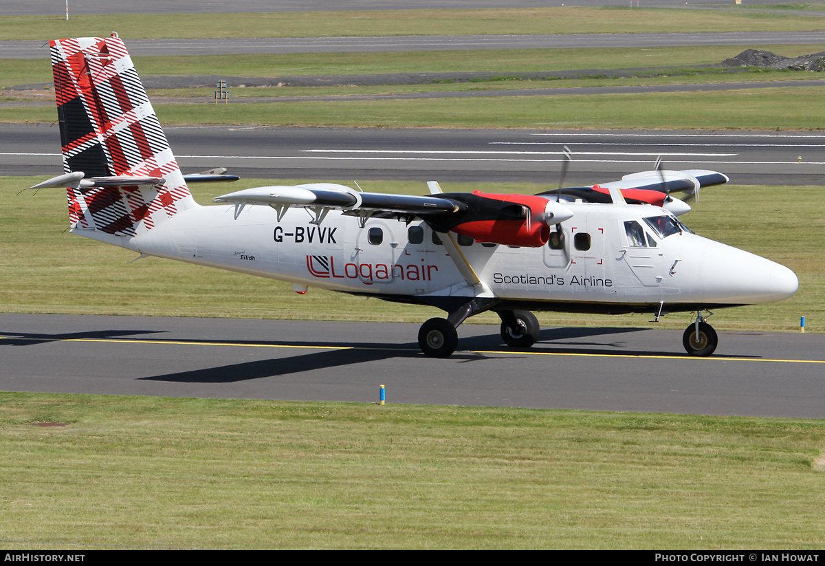 Aircraft Photo of G-BVVK | De Havilland Canada DHC-6-300 Twin Otter | Loganair | AirHistory.net #377804