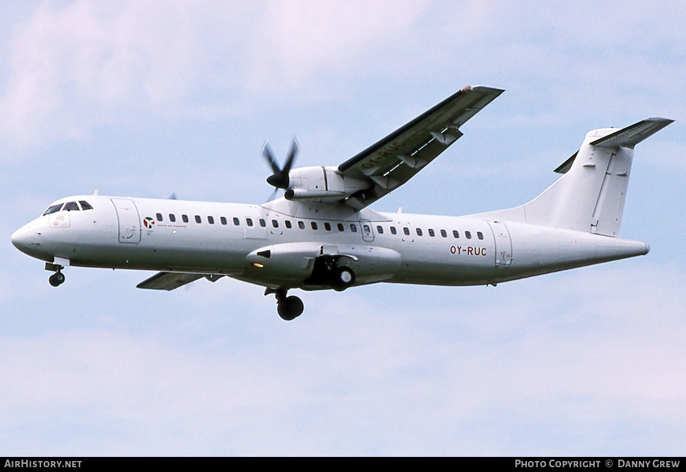 Aircraft Photo of OY-RUC | ATR ATR-72-201 | Danish Air Transport - DAT | AirHistory.net #377811