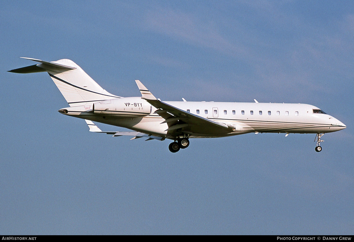 Aircraft Photo of VP-BYY | Bombardier Global Express (BD-700-1A10) | AirHistory.net #377817