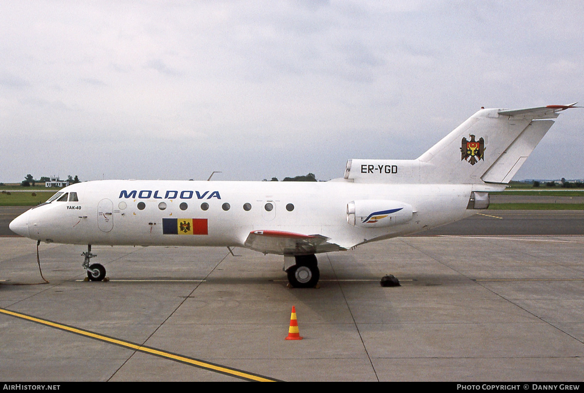 Aircraft Photo of ER-YGD | Yakovlev Yak-40 | Moldova Government | AirHistory.net #377825