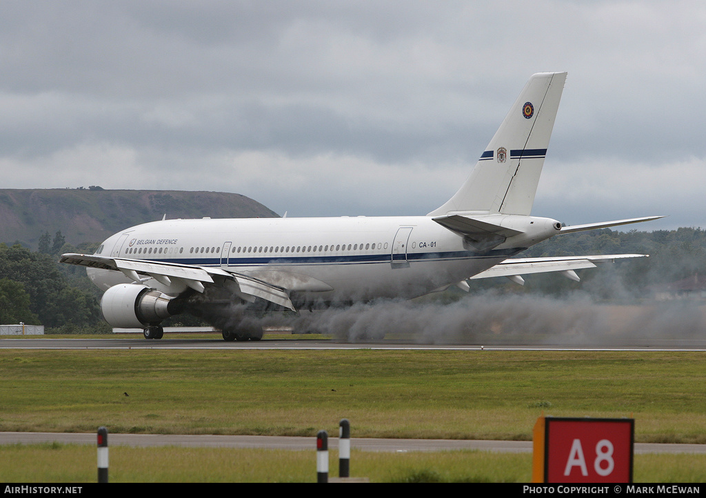Aircraft Photo of CA-01 | Airbus A310-222 | Belgium - Air Force | AirHistory.net #377828