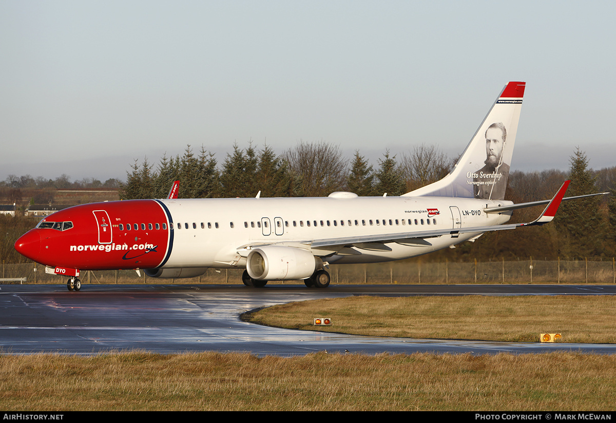 Aircraft Photo of LN-DYO | Boeing 737-8JP | Norwegian | AirHistory.net #377833