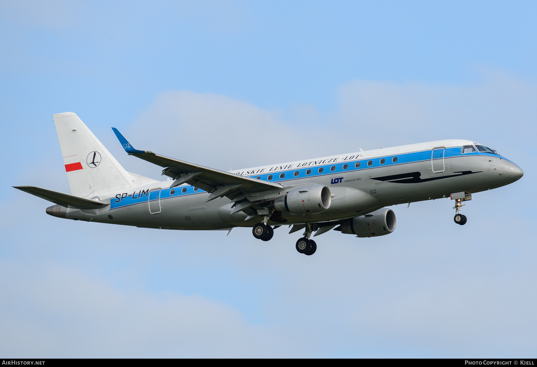 Aircraft Photo of SP-LIM | Embraer 175LR (ERJ-170-200LR) | LOT Polish Airlines - Polskie Linie Lotnicze | AirHistory.net #377856