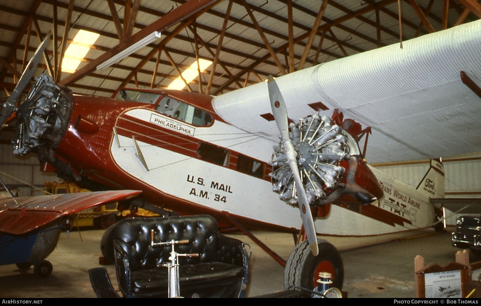 Aircraft Photo of N9651 | Ford 5-AT-B Tri-Motor | TAT - Transcontinental Air Transport | AirHistory.net #377878