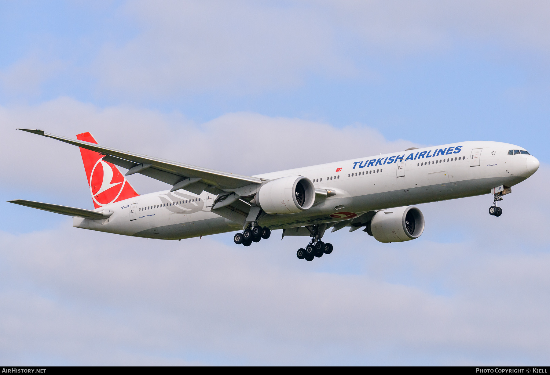 Aircraft Photo of TC-JJY | Boeing 777-3F2/ER | Turkish Airlines | AirHistory.net #377882
