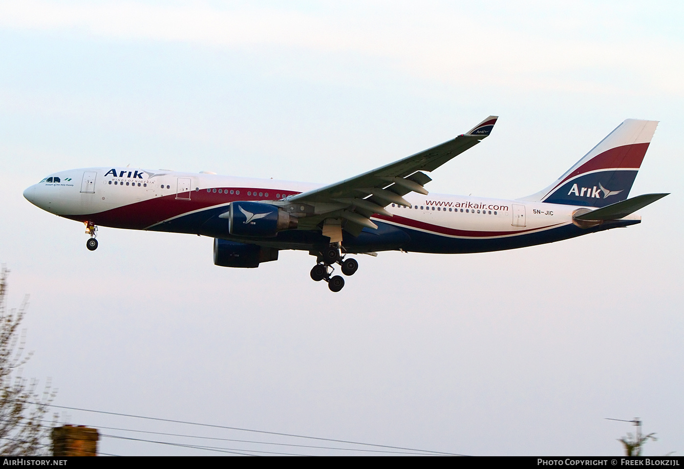 Aircraft Photo of 5N-JIC | Airbus A330-223 | Arik Air | AirHistory.net #377898