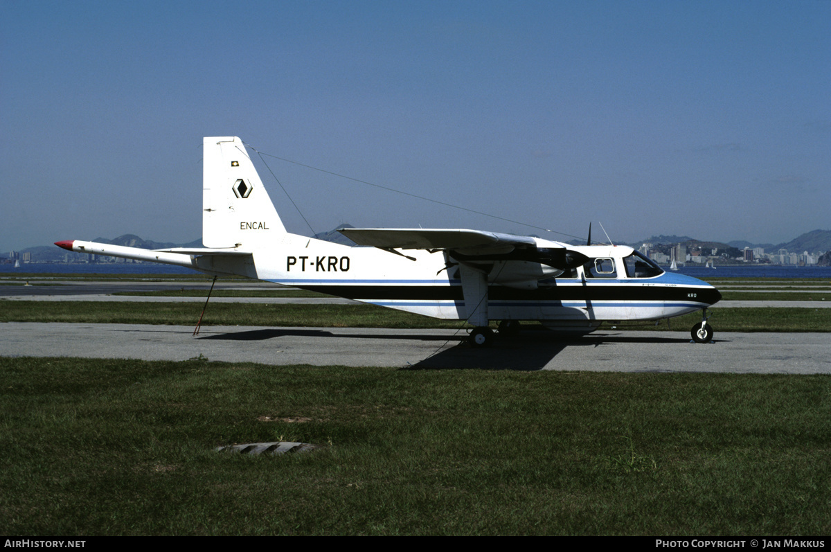Aircraft Photo of PT-KRO | Britten-Norman BN-2B-21 Islander | ENCAL - Empresa Nacional de Classificação e Análise | AirHistory.net #377899