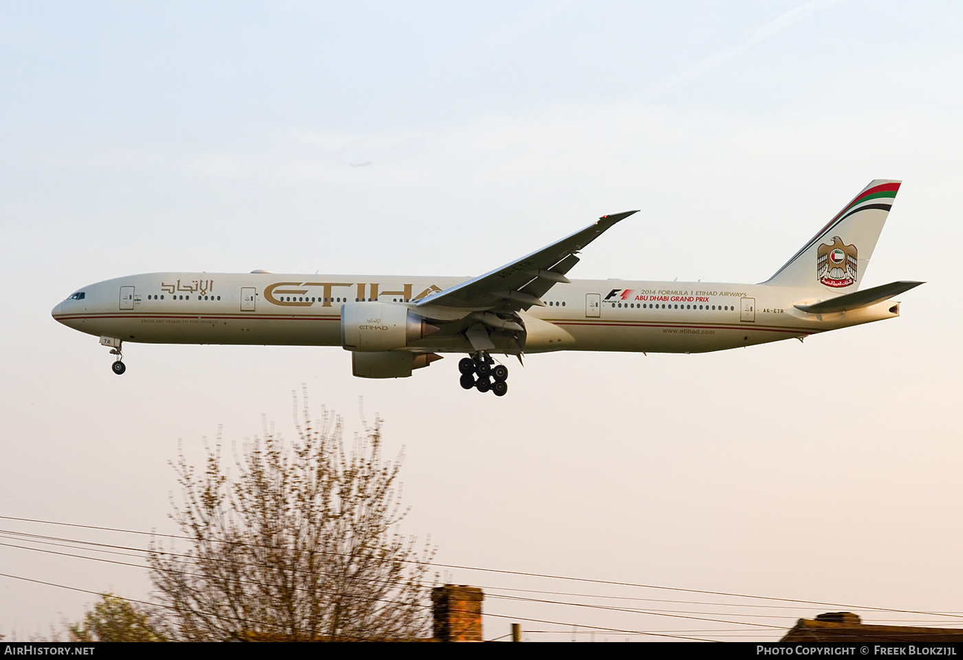 Aircraft Photo of A6-ETR | Boeing 777-3FX/ER | Etihad Airways | AirHistory.net #377900
