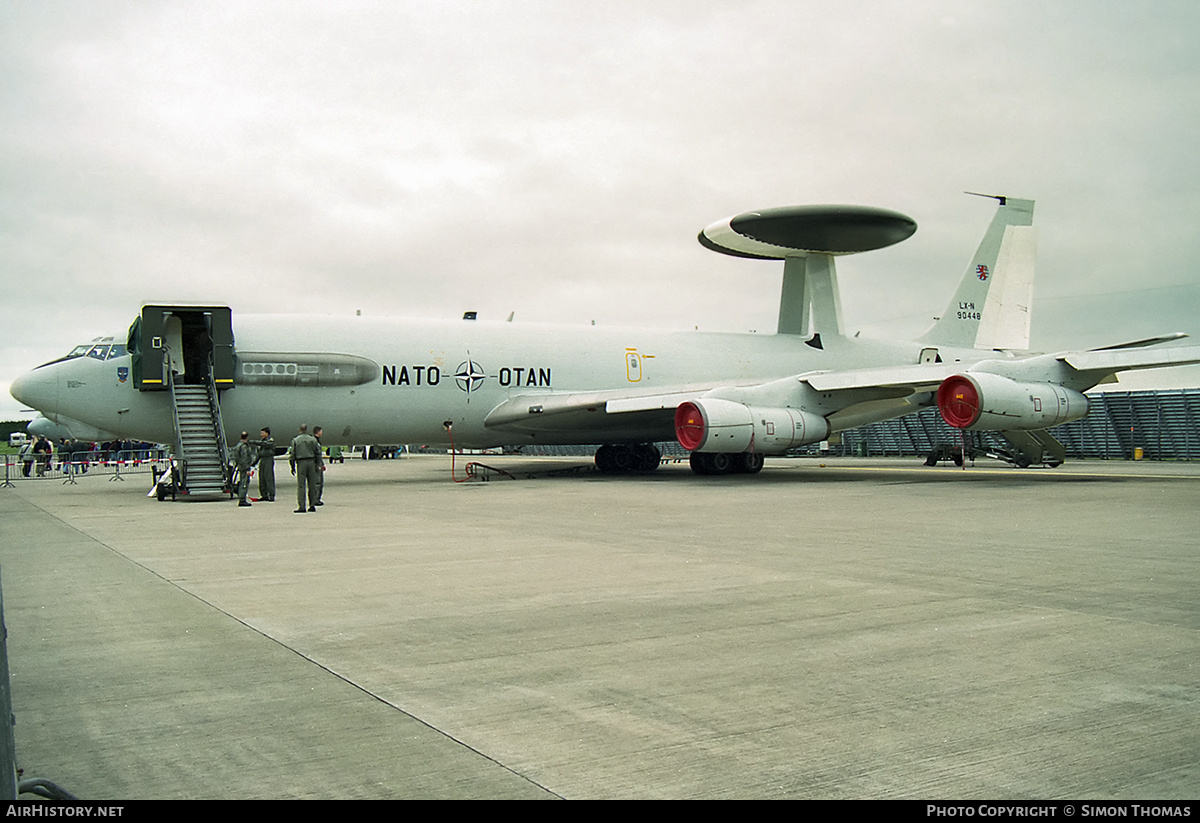 Aircraft Photo of LX-N90448 | Boeing E-3A Sentry | Luxembourg - NATO | AirHistory.net #377907
