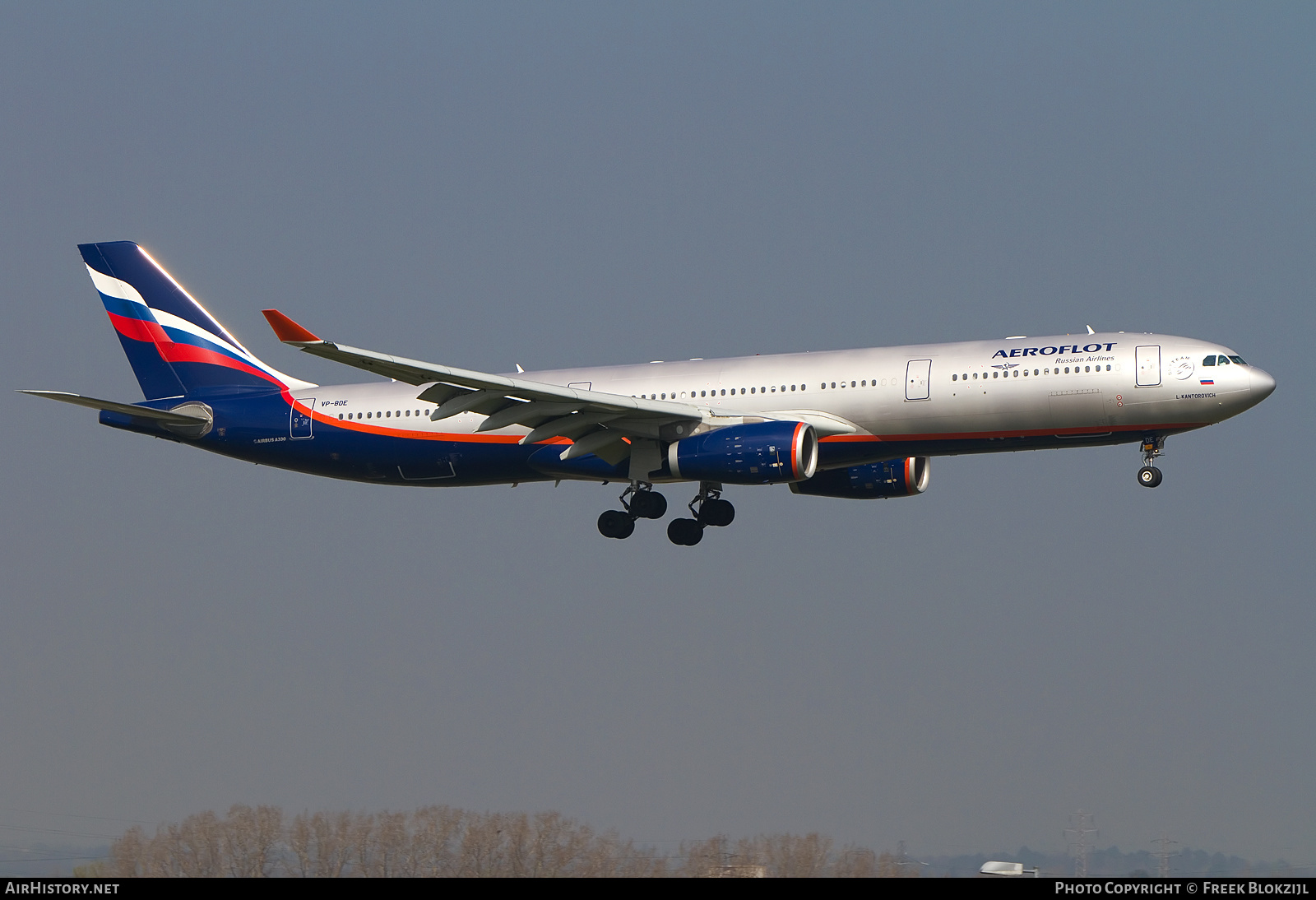 Aircraft Photo of VP-BDE | Airbus A330-343 | Aeroflot - Russian Airlines | AirHistory.net #377915