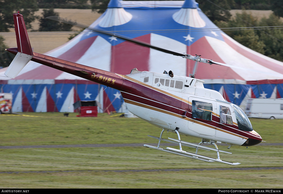 Aircraft Photo of G-SUEX | Bell AB-206B JetRanger II | AirHistory.net #377928