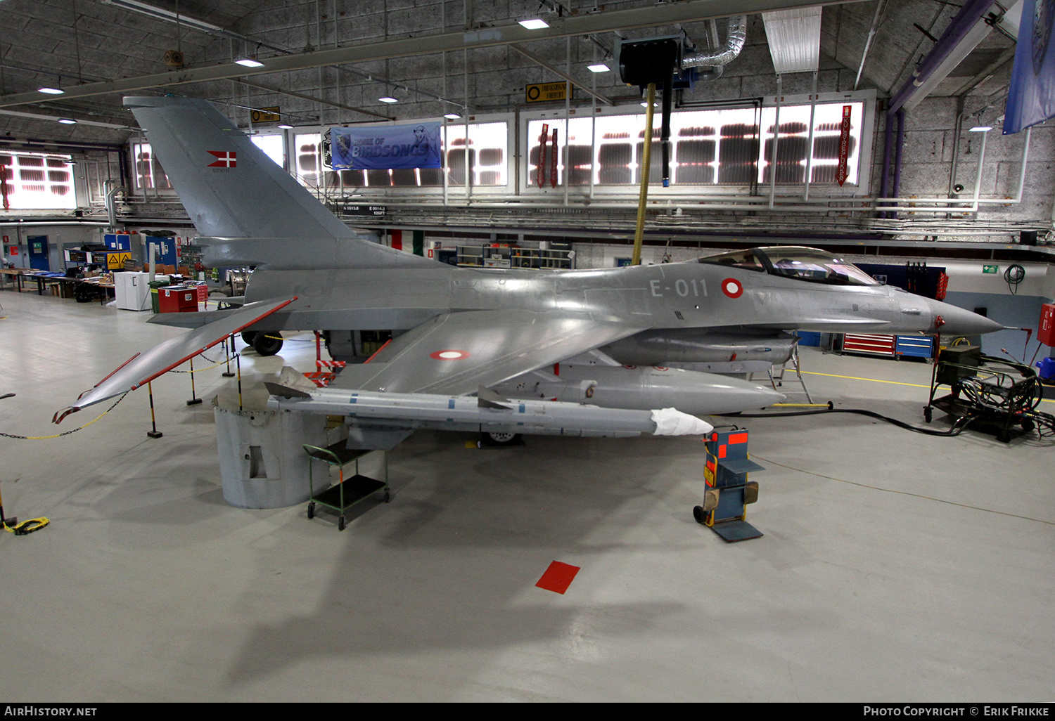 Aircraft Photo of E-011 | General Dynamics F-16AM Fighting Falcon | Denmark - Air Force | AirHistory.net #377934