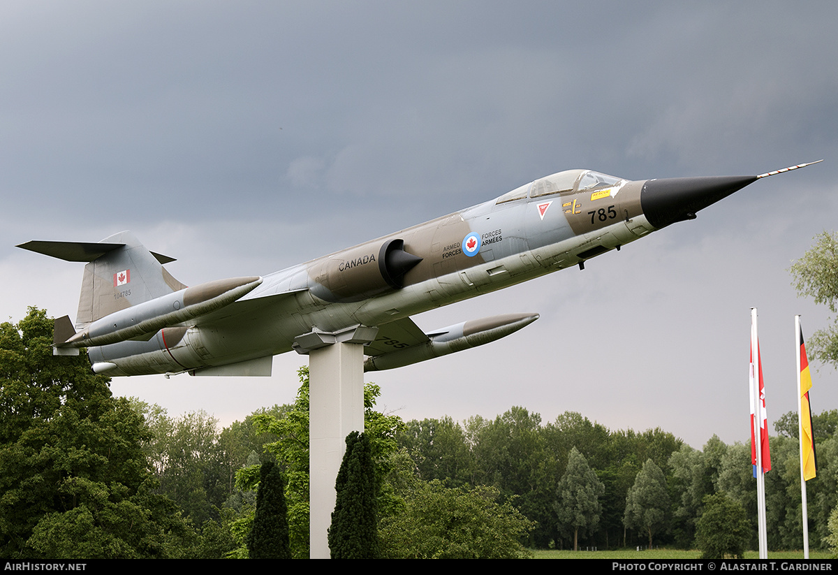 Aircraft Photo of 104785 | Canadair CF-104 Starfighter | Canada - Air Force | AirHistory.net #377943