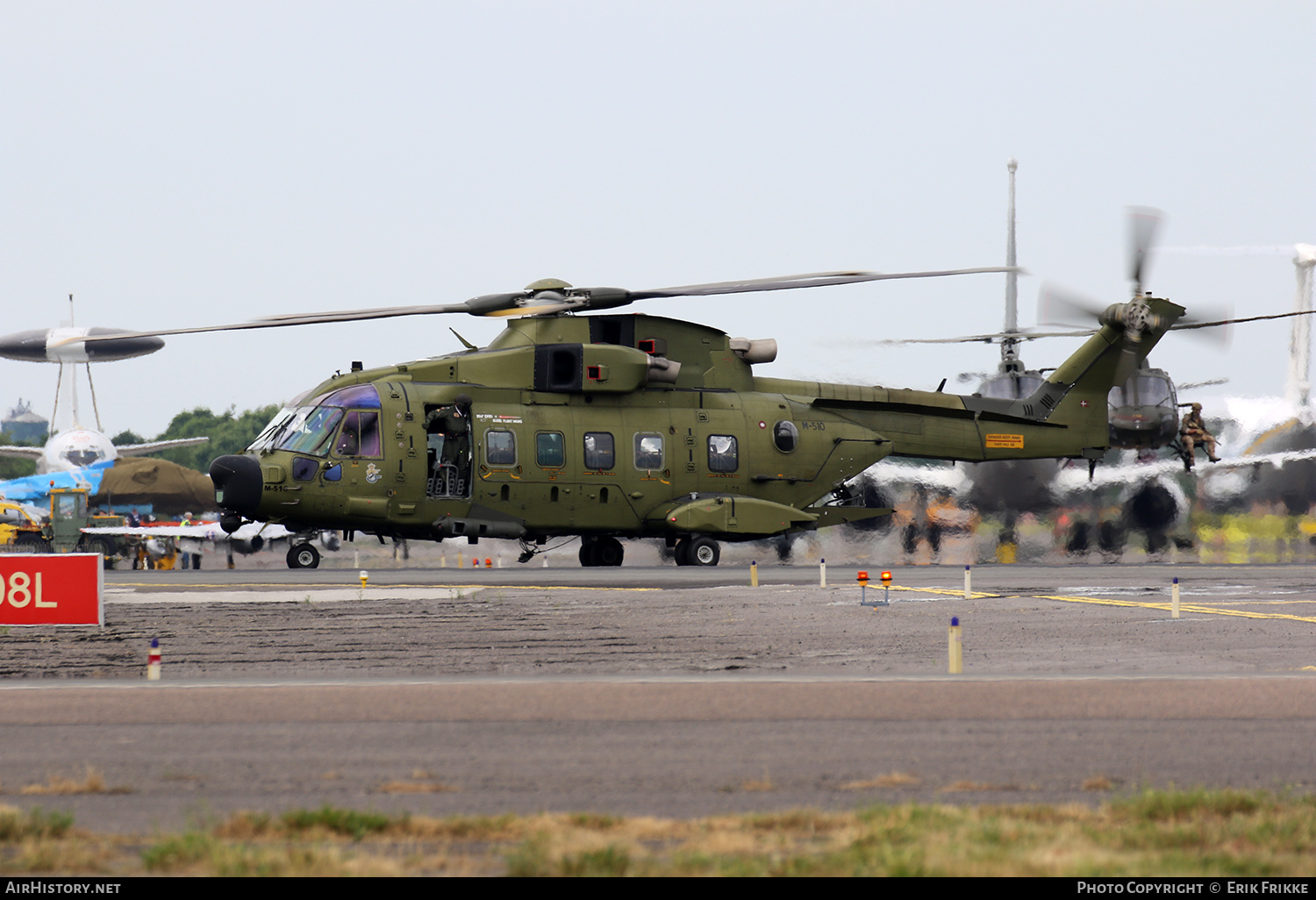 Aircraft Photo of M-510 | AgustaWestland EH101-512 Merlin Joint Supporter | Denmark - Air Force | AirHistory.net #377966