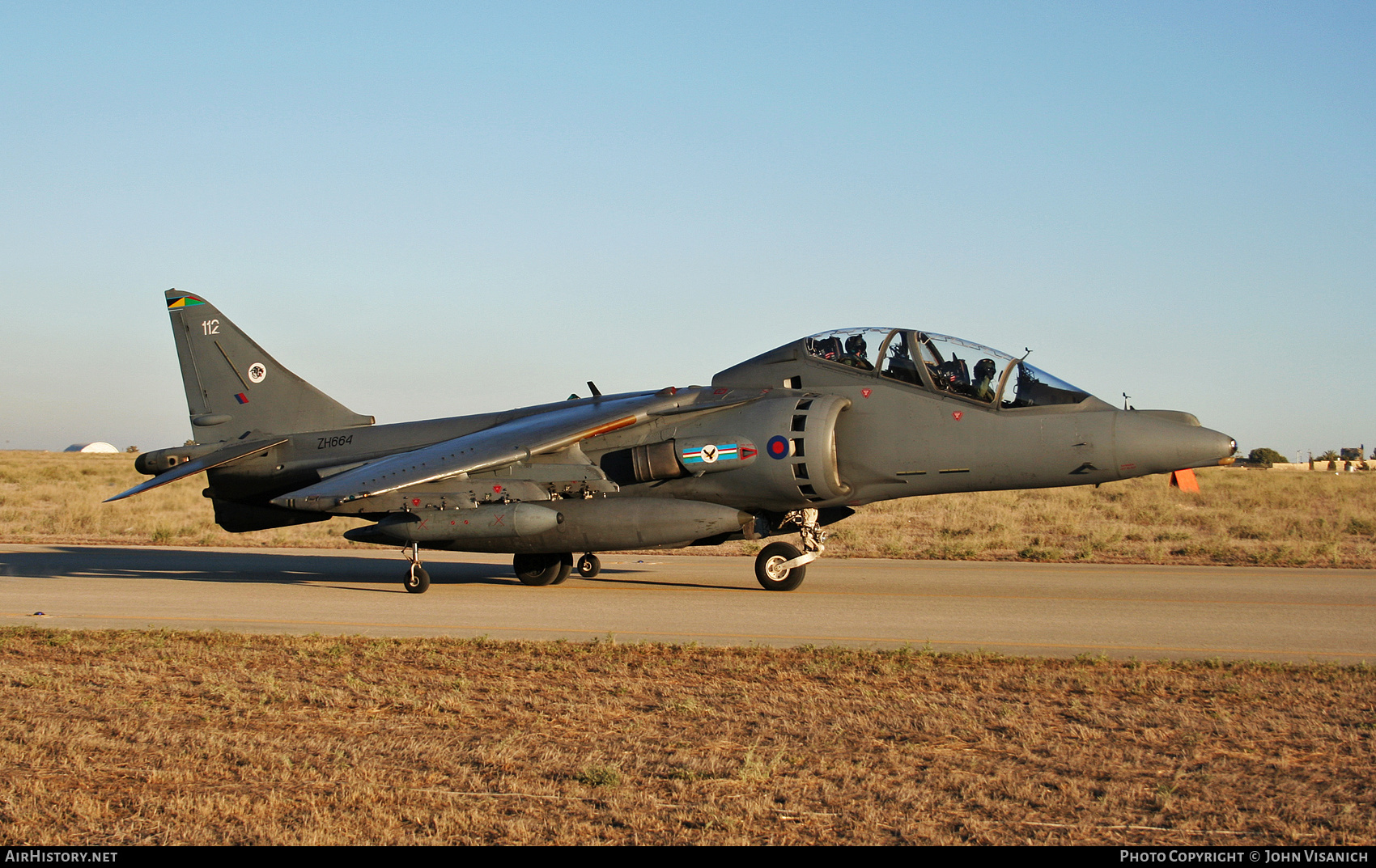 Aircraft Photo of ZH664 | British Aerospace Harrier T12 | UK - Air Force | AirHistory.net #377968