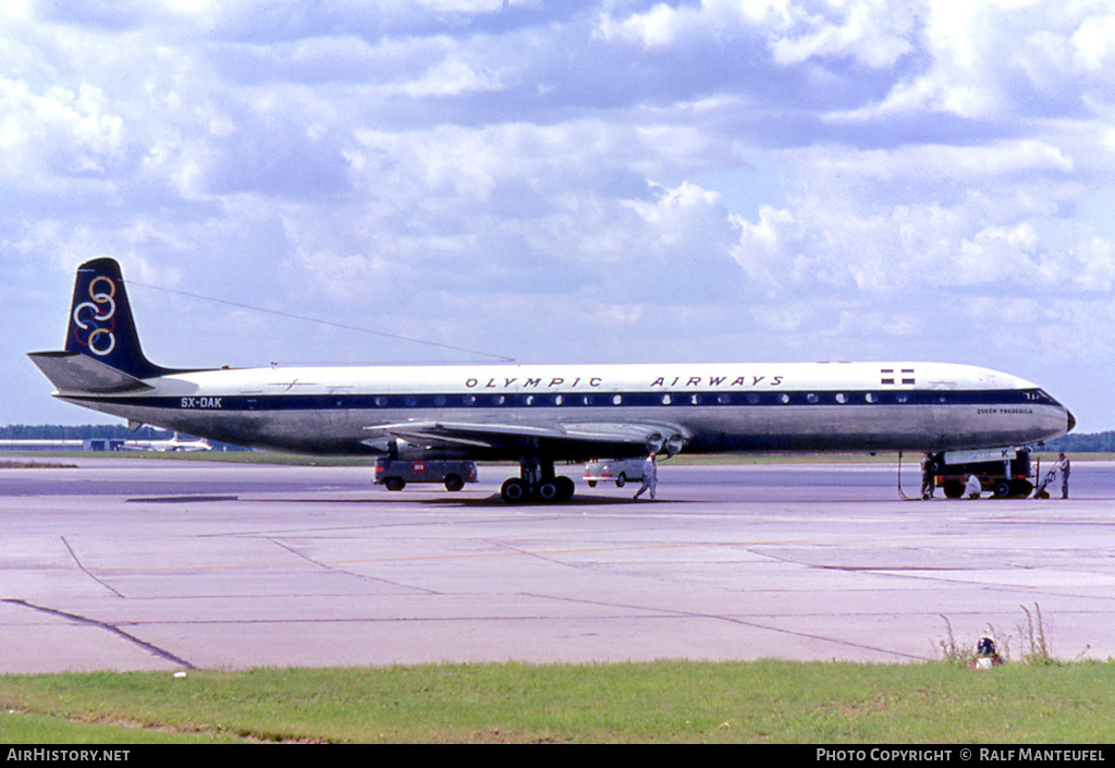 Aircraft Photo of SX-DAK | De Havilland D.H. 106 Comet 4B | Olympic | AirHistory.net #377997