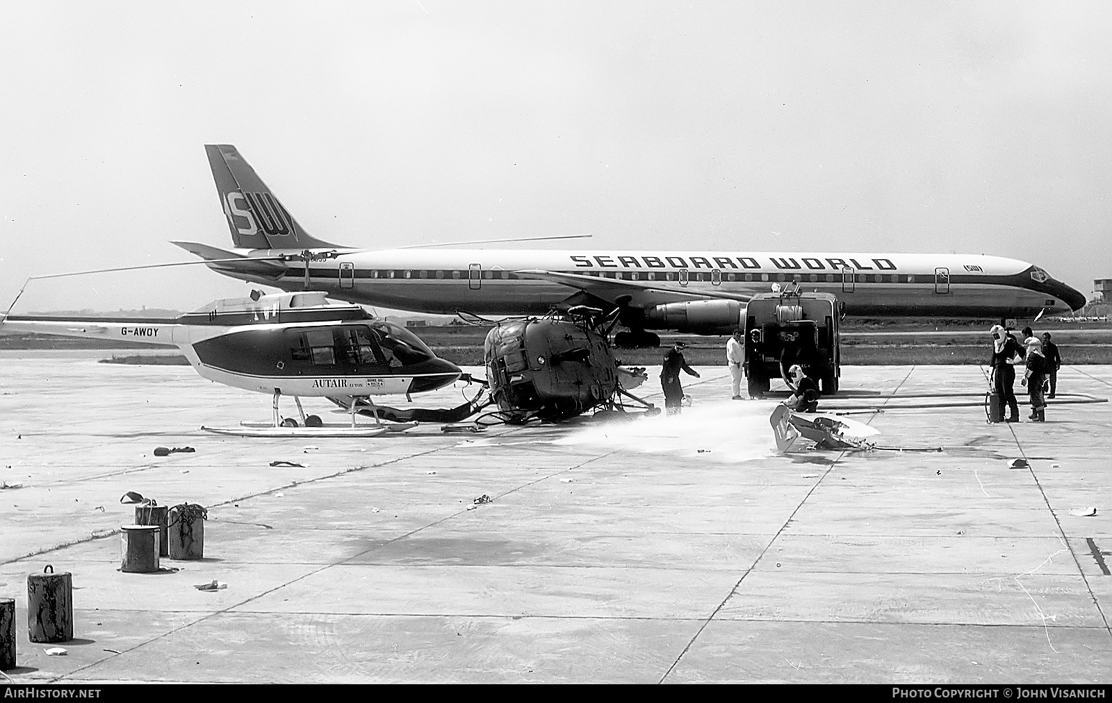 Aircraft Photo of N8635 | McDonnell Douglas DC-8-63CF | Seaboard World Airlines | AirHistory.net #377999