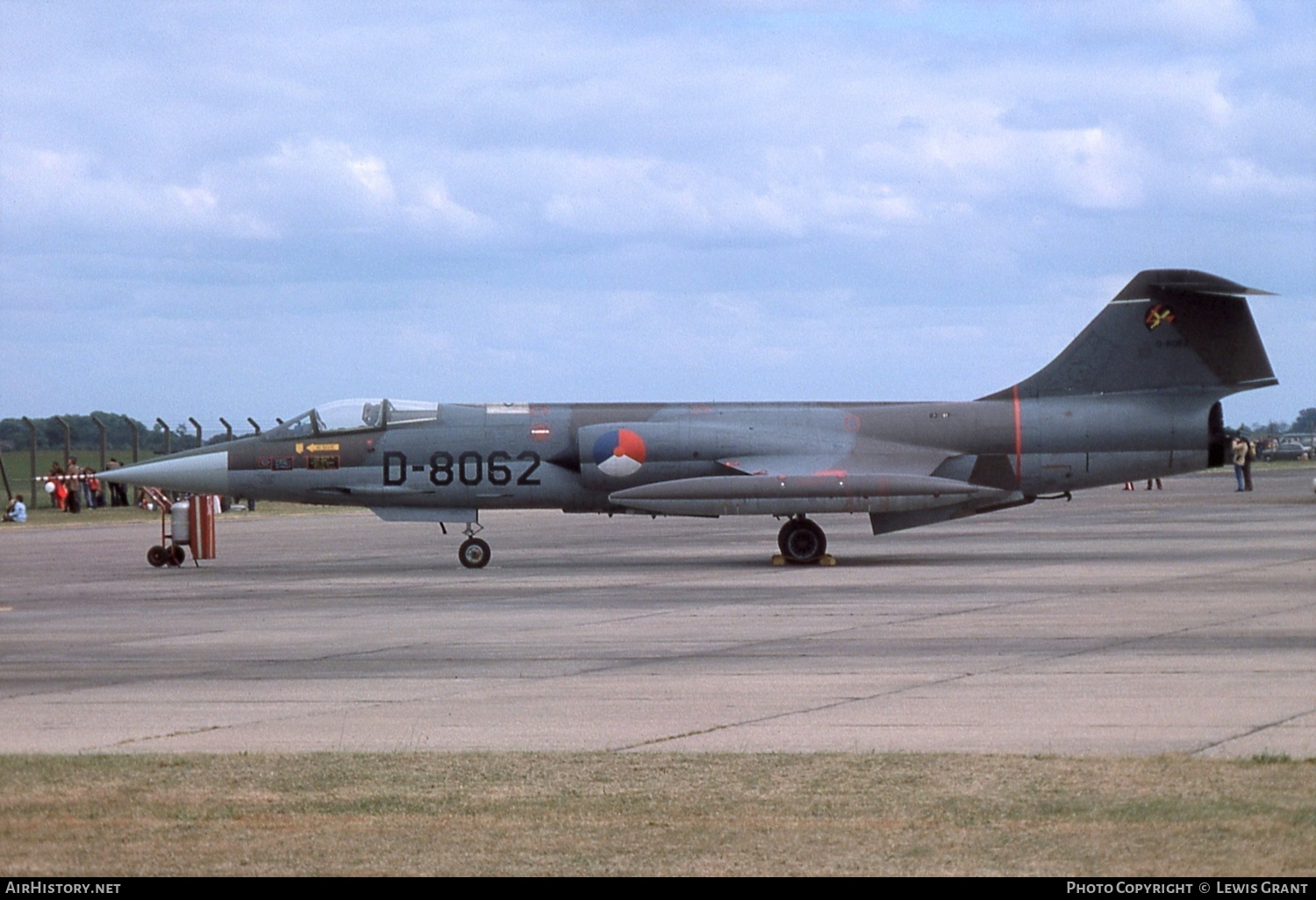 Aircraft Photo of D-8062 | Lockheed F-104G Starfighter | Netherlands - Air Force | AirHistory.net #378007