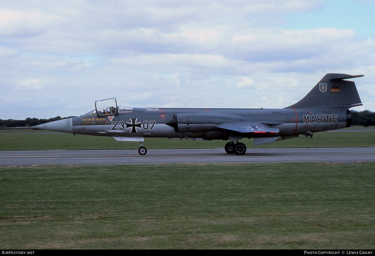 Aircraft Photo of 2307 | Lockheed F-104G Starfighter | Germany - Navy | AirHistory.net #378010