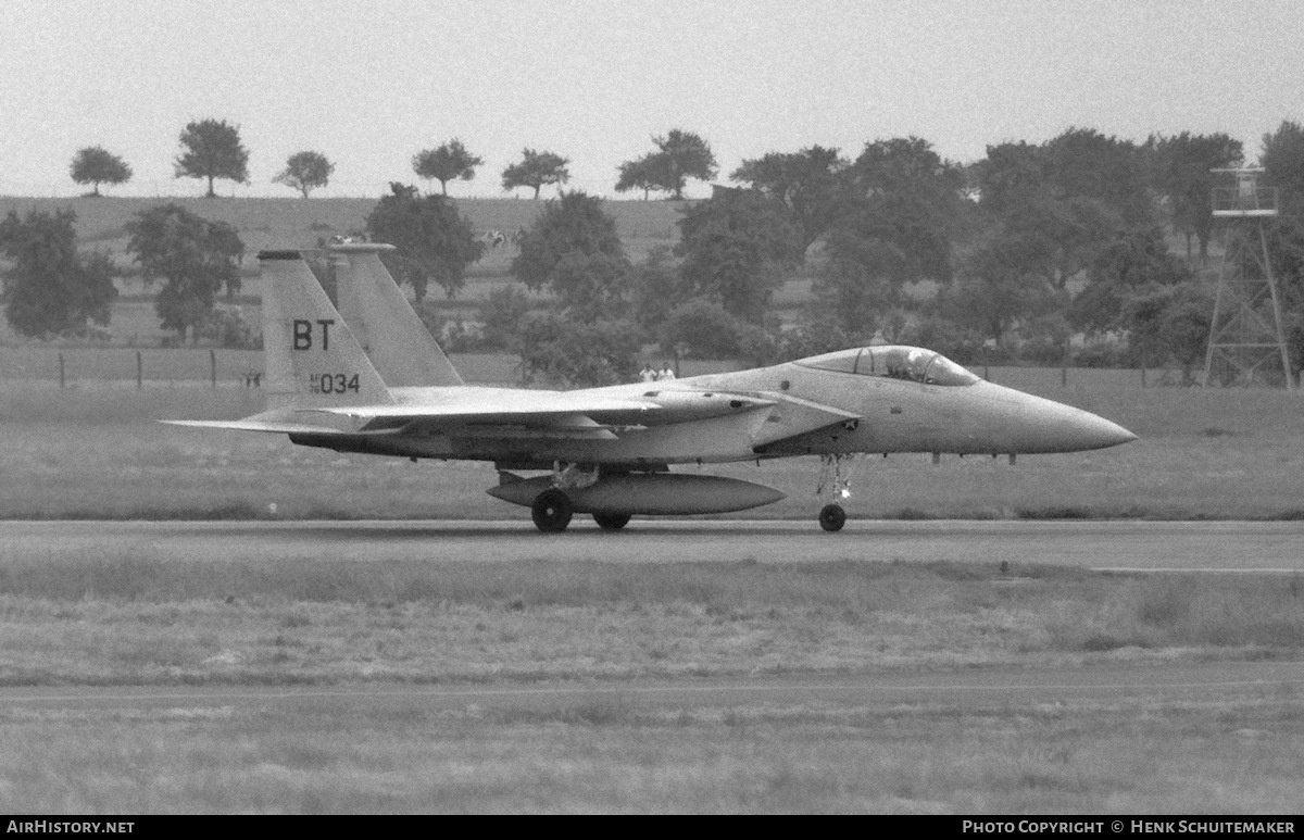 Aircraft Photo of 76-0034 / AF76-034 | McDonnell Douglas F-15A Eagle | USA - Air Force | AirHistory.net #378020