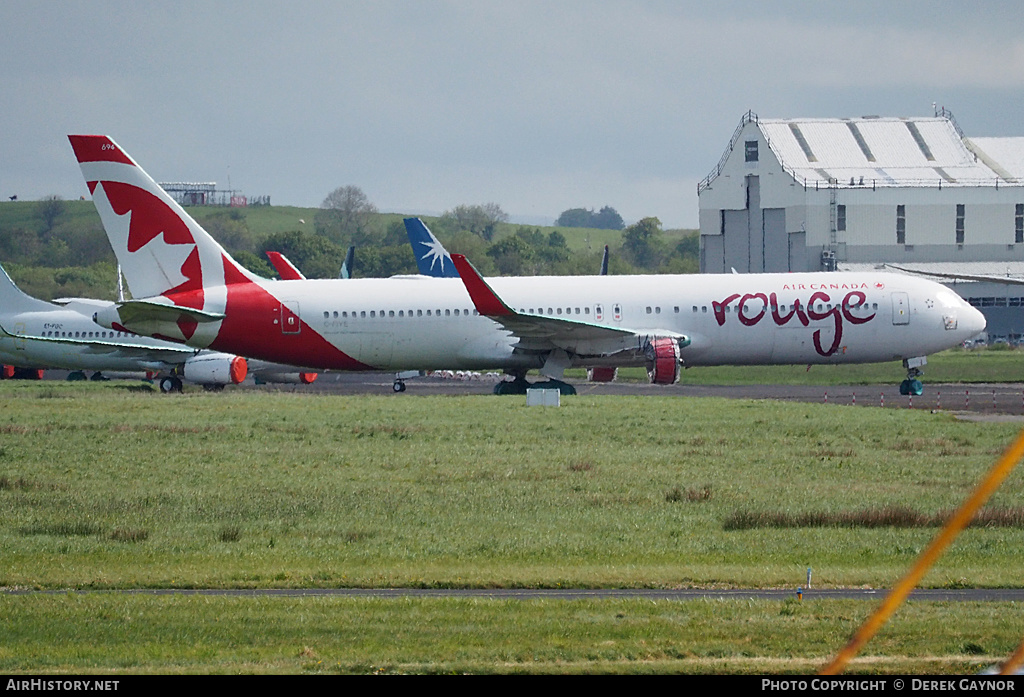 Aircraft Photo of C-FIYE | Boeing 767-33A/ER | Air Canada Rouge | AirHistory.net #378021