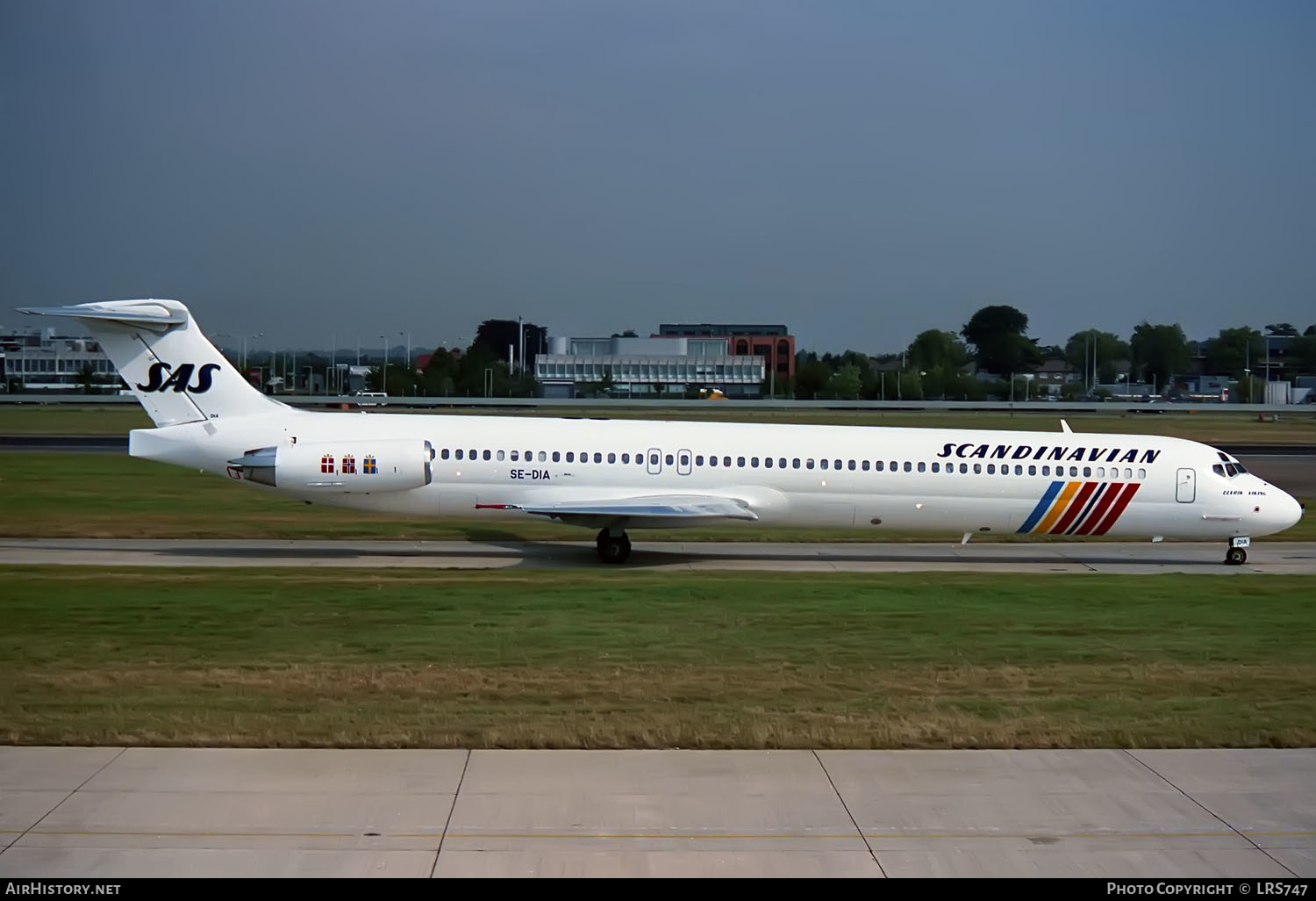 Aircraft Photo of SE-DIA | McDonnell Douglas MD-81 (DC-9-81) | Scandinavian Airlines - SAS | AirHistory.net #378025