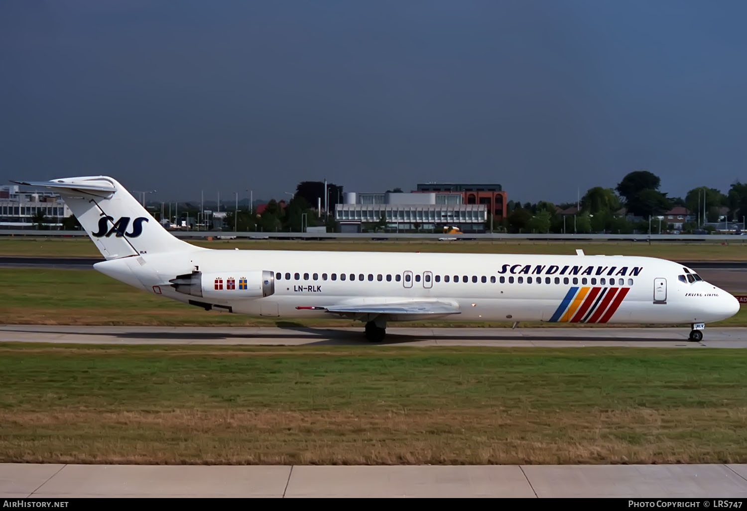 Aircraft Photo of LN-RLK | McDonnell Douglas DC-9-41 | Scandinavian Airlines - SAS | AirHistory.net #378028