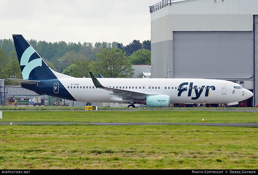 Aircraft Photo of EI-GUK | Boeing 737-82R | Flyr | AirHistory.net #378029