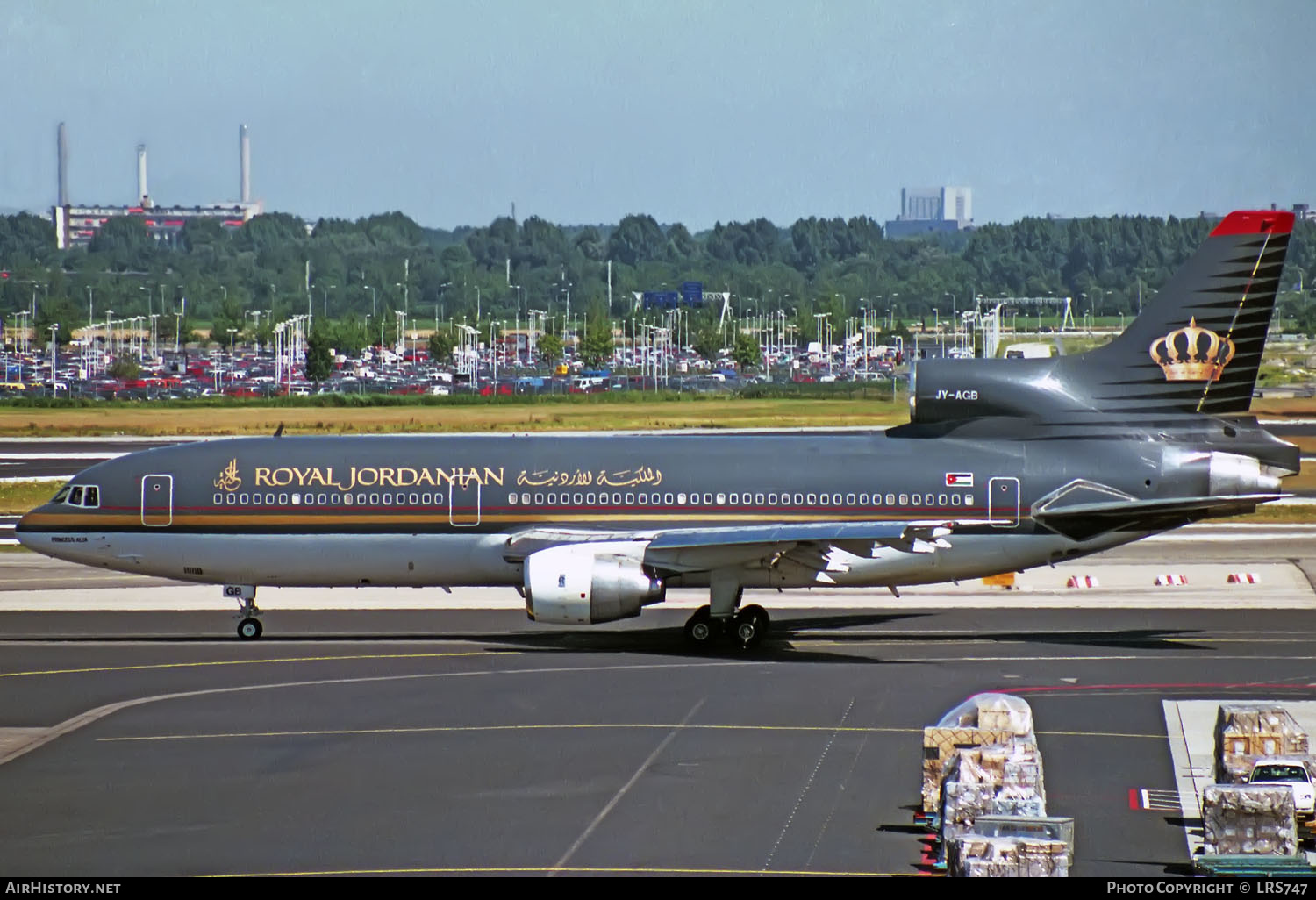 Aircraft Photo of JY-AGB | Lockheed L-1011-385-3 TriStar 500 | Royal Jordanian Airlines | AirHistory.net #378030