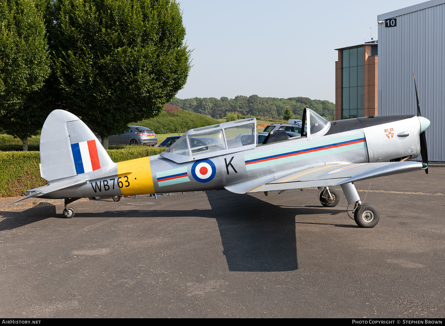 Aircraft Photo of G-BBMR / WB763 | De Havilland Canada DHC-1 Chipmunk Mk22 | UK - Air Force | AirHistory.net #378044