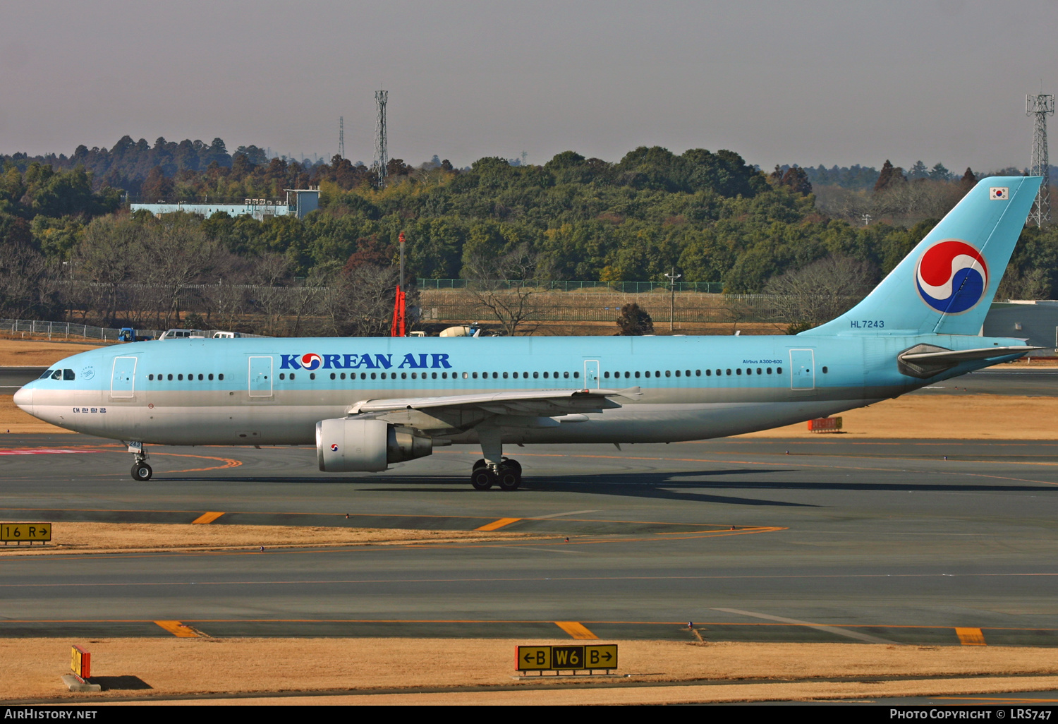 Aircraft Photo of HL7243 | Airbus A300B4-622R | Korean Air | AirHistory.net #378048