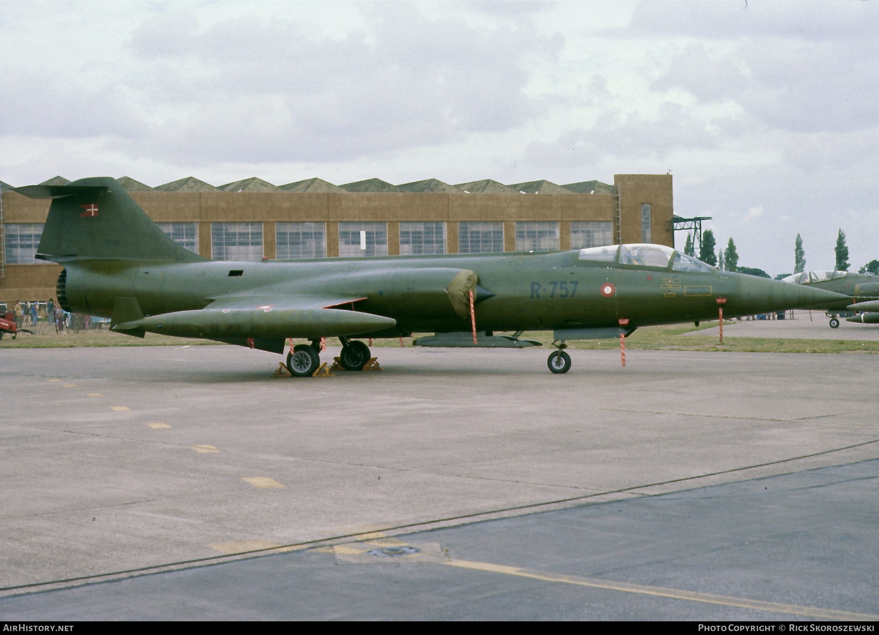 Aircraft Photo of R-757 | Lockheed CF-104 Starfighter | Denmark - Air Force | AirHistory.net #378070