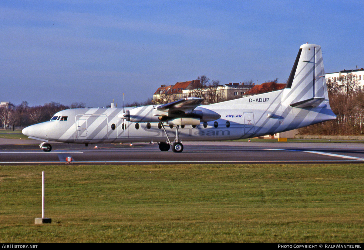 Aircraft Photo of D-ADUP | Fokker F27-500 Friendship | Sky Team | AirHistory.net #378071