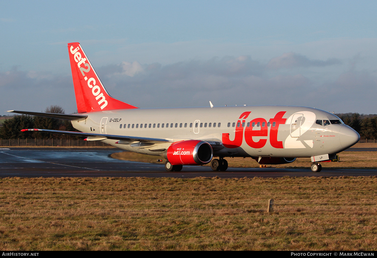 Aircraft Photo of G-CELP | Boeing 737-330(QC) | Jet2 | AirHistory.net #378081
