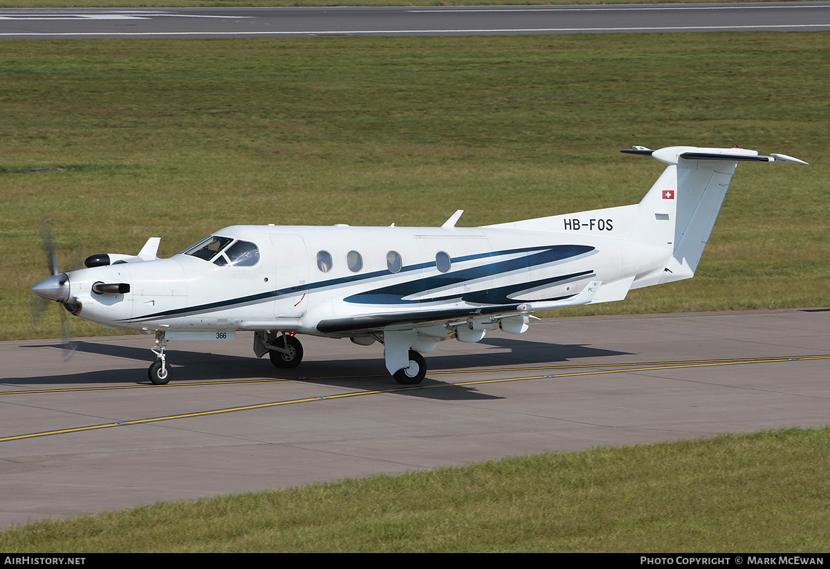 Aircraft Photo of HB-FOS | Pilatus PC-12/45 | AirHistory.net #378082