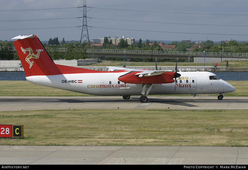 Aircraft Photo of OE-HBC | Bombardier DHC-8-311Q Dash 8 | EuroManx | AirHistory.net #378093