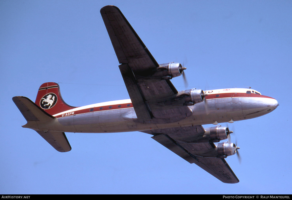 Aircraft Photo of G-ASPM | Douglas C-54B Skymaster | Invicta Air Cargo | AirHistory.net #378101