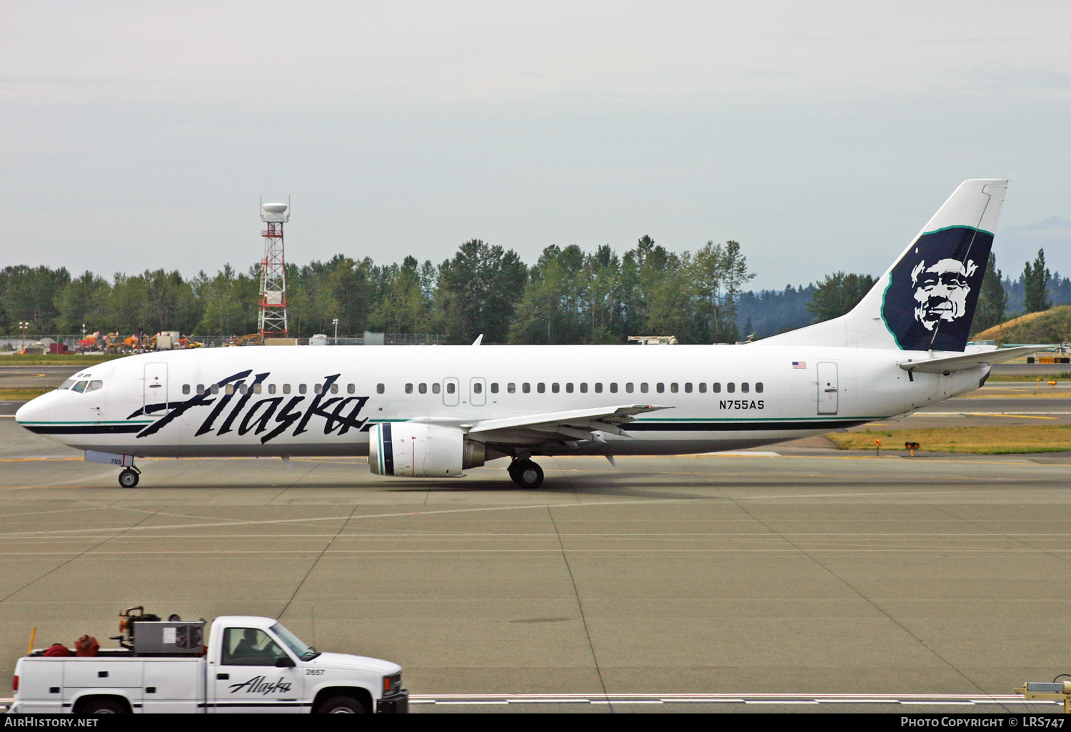 Aircraft Photo of N755AS | Boeing 737-4Q8 | Alaska Airlines | AirHistory.net #378104