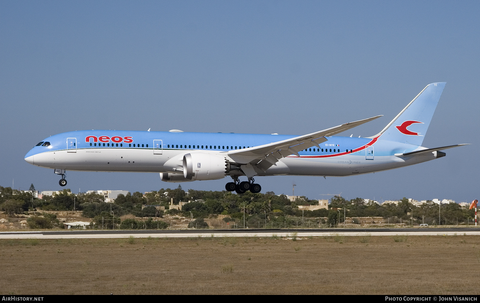 Aircraft Photo of EI-NYE | Boeing 787-9 Dreamliner | Neos | AirHistory.net #378107