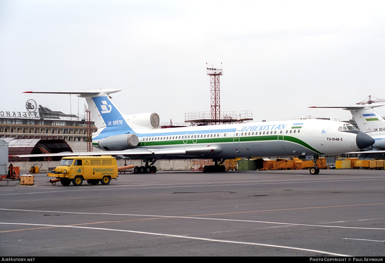 Aircraft Photo of UK-85578 | Tupolev Tu-154B-2 | Uzbekistan Airways | AirHistory.net #378110