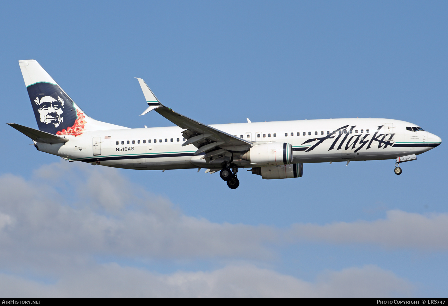 Aircraft Photo of N516AS | Boeing 737-890 | Alaska Airlines | AirHistory.net #378112
