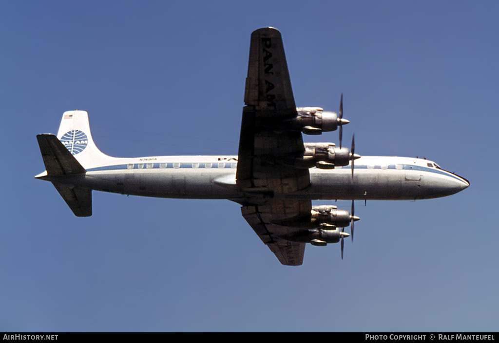 Aircraft Photo of N749PA | Douglas DC-7C | Pan American World Airways - Pan Am | AirHistory.net #378128