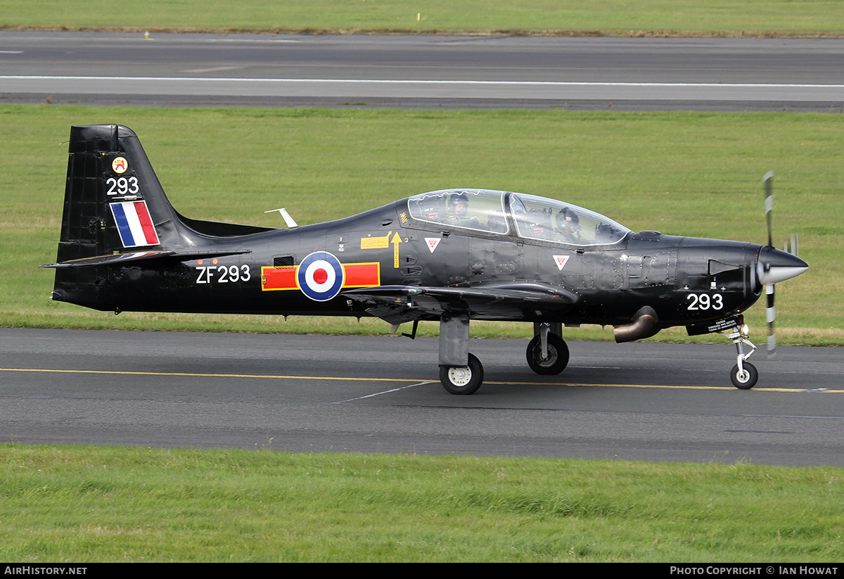 Aircraft Photo of ZF293 | Short S-312 Tucano T1 | UK - Air Force | AirHistory.net #378135
