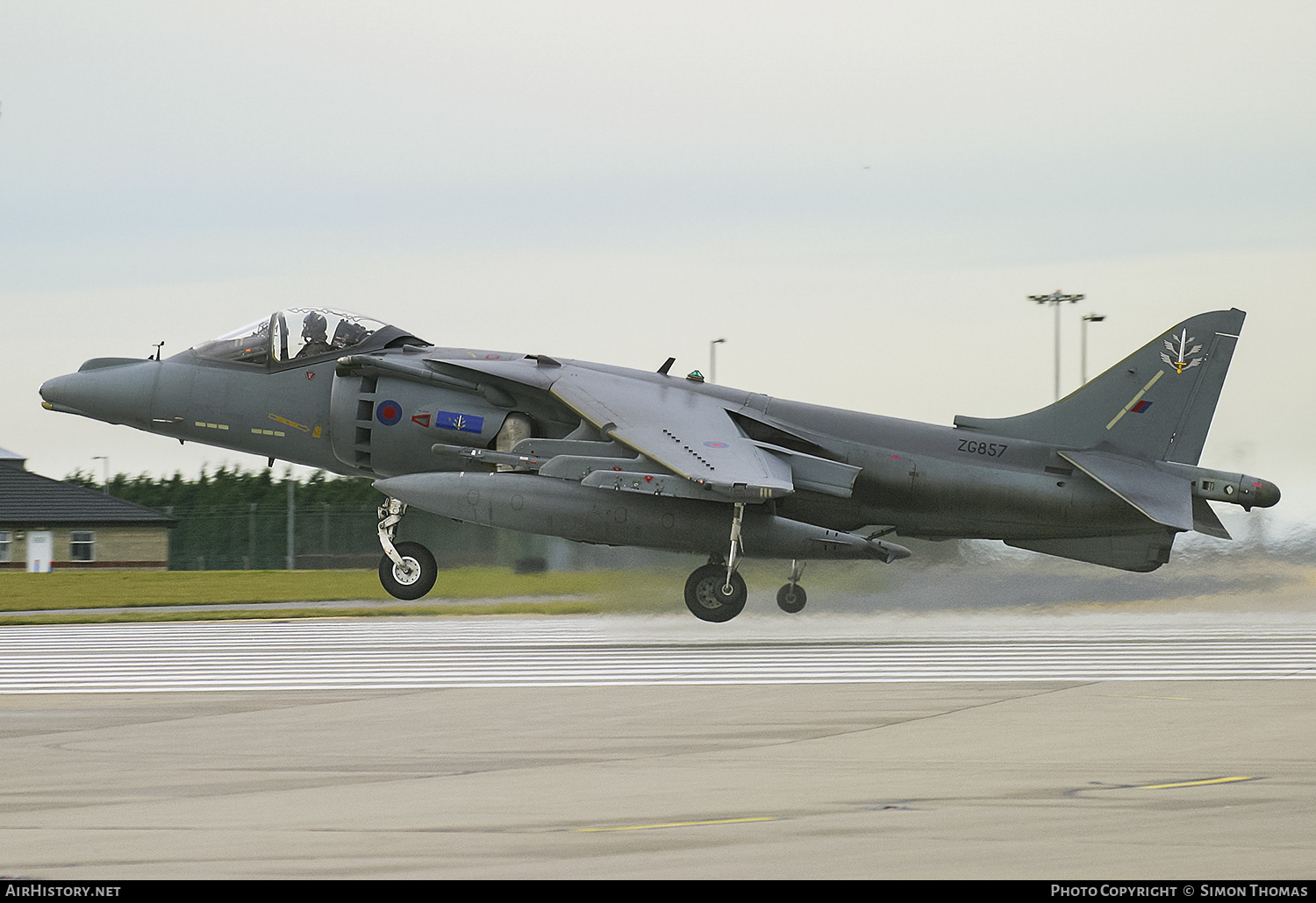 Aircraft Photo of ZG857 | British Aerospace Harrier GR7 | UK - Air Force | AirHistory.net #378136